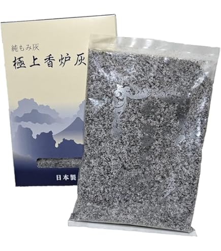 Amazon | ハセガワ仏壇 極上香炉灰 香呂灰 [燃え残りにくい] もみ灰100